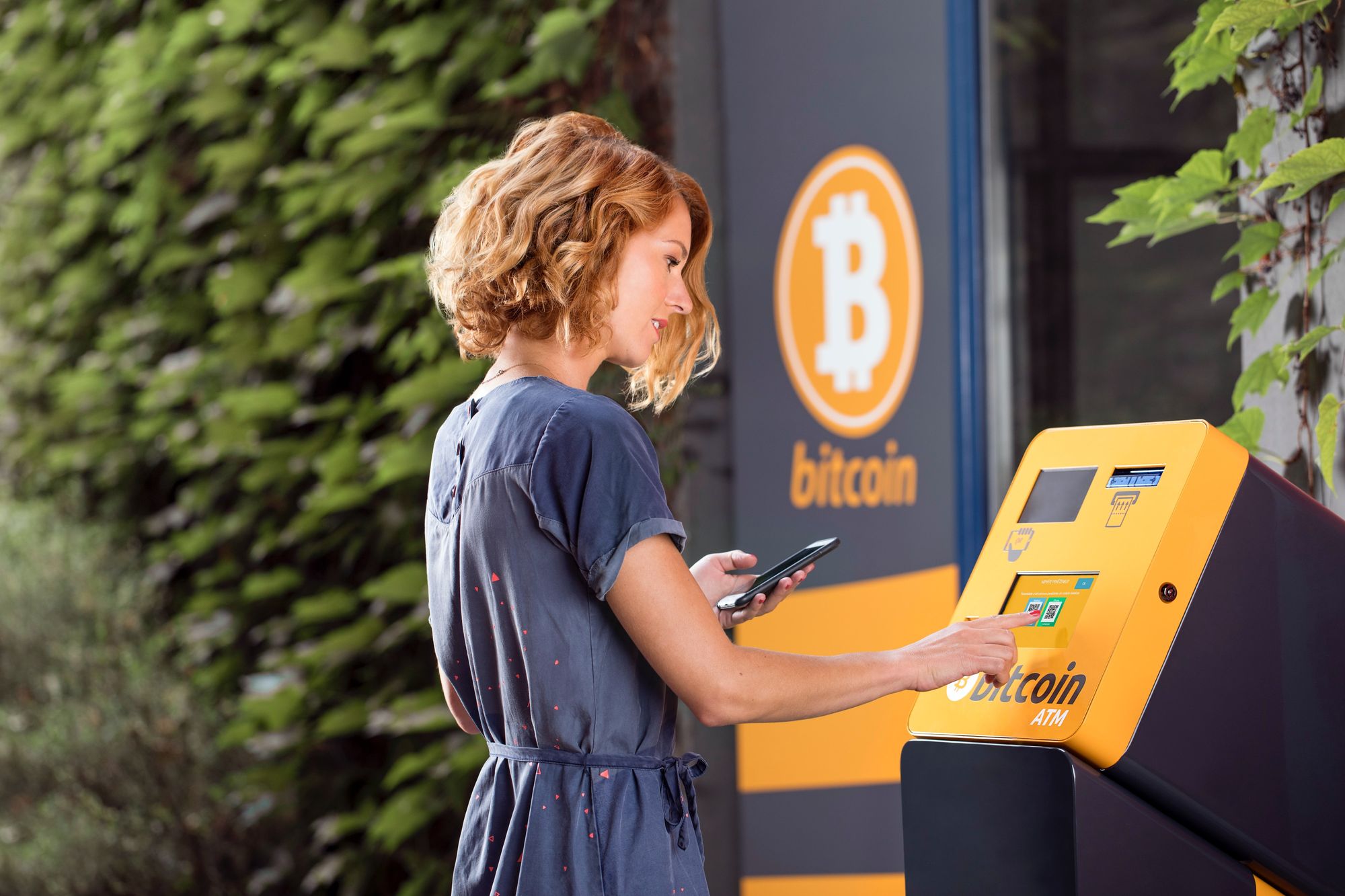 Egy Bitcoin ATM (kép:  on )